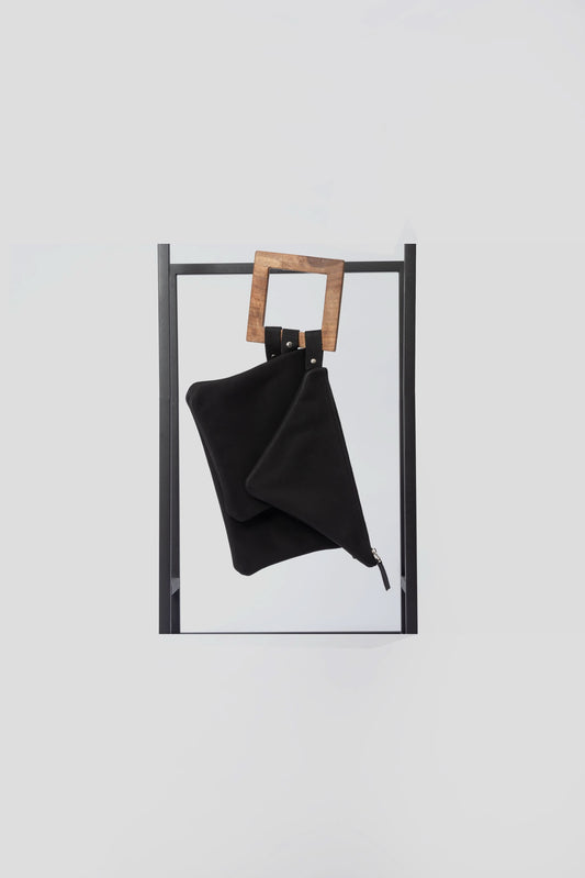 Black Crotone Bag