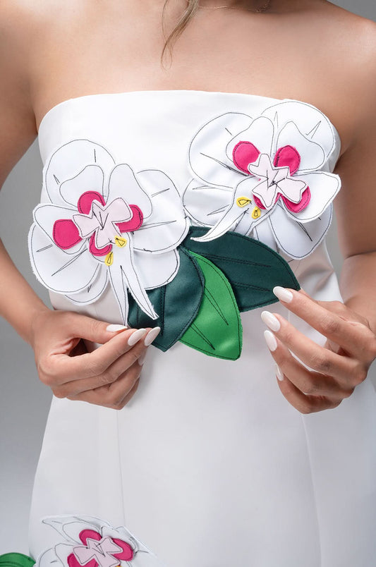 Strapless Putignano Dress