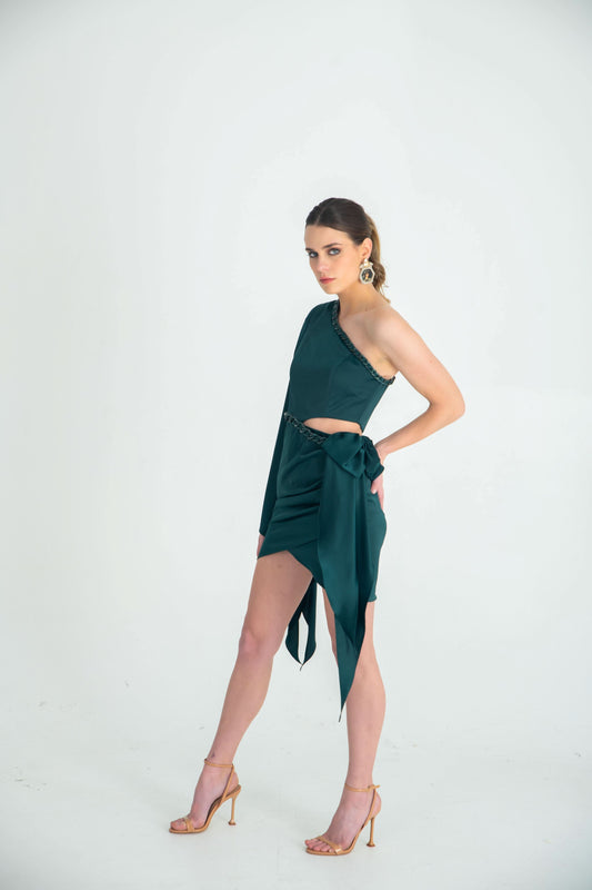 Emerald Green Bagheria Dress