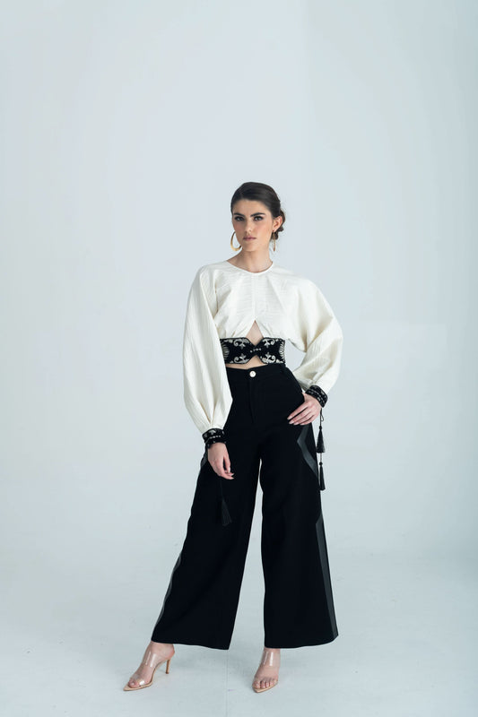 High-Waist Macerata pants