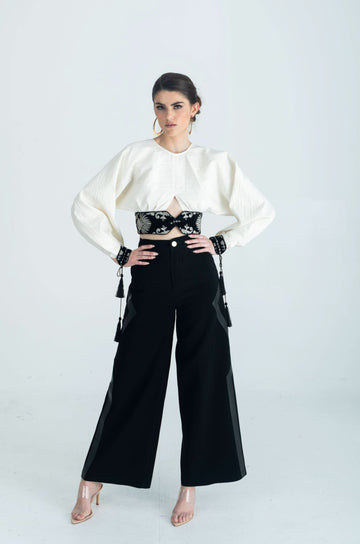 High-Waist Macerata pants